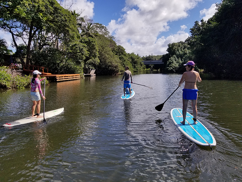 Oahu stand up paddle